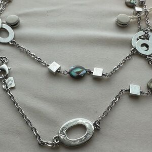 Cookie Lee abalone necklace